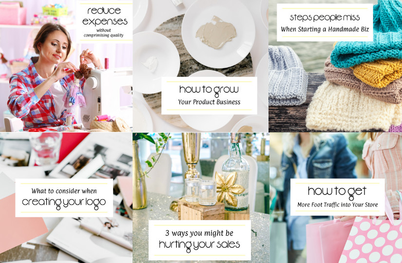 Gift Biz Unwrapped Blog Collage