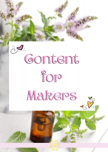 Content for Makers Social Media Program