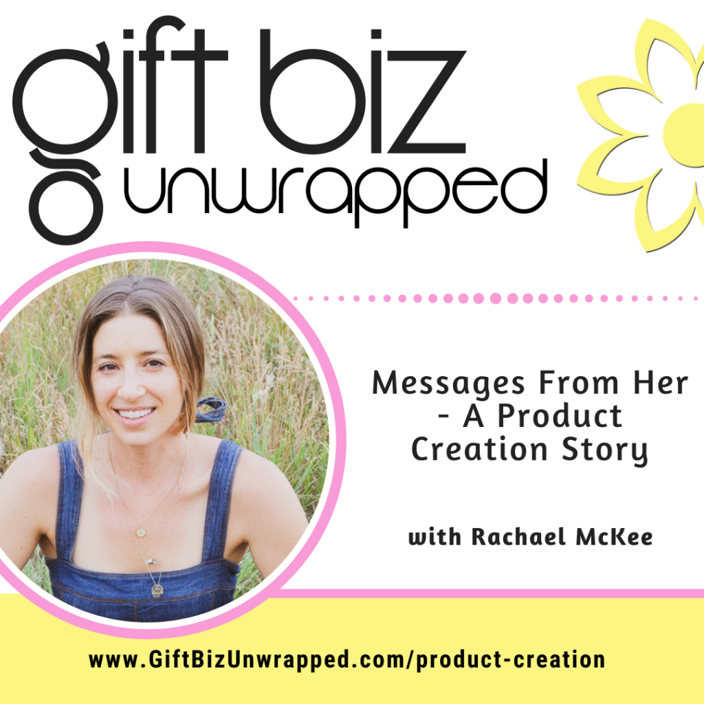 product creation story with rachael mckee
