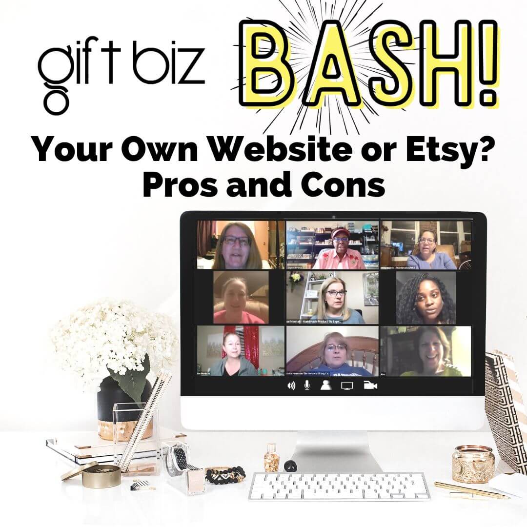 381 BASH Your Own site or Etsy? Pros and Cons Sue Monhait